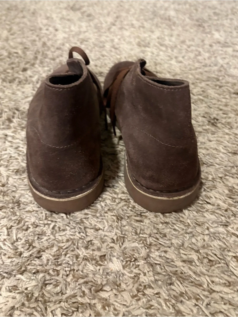 Clarks Brown Suede Men's Chukka Boots - Lace-Up